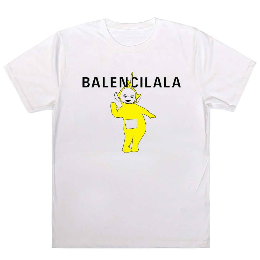 Balencilala Cropped T-Shirt White