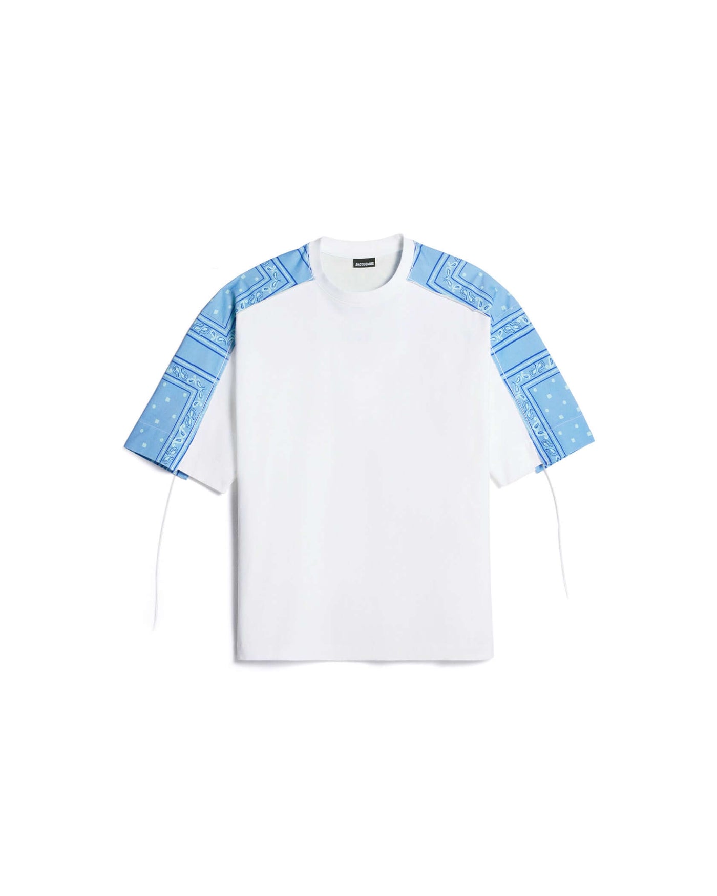 Le Tshirt Bandana White/Blue