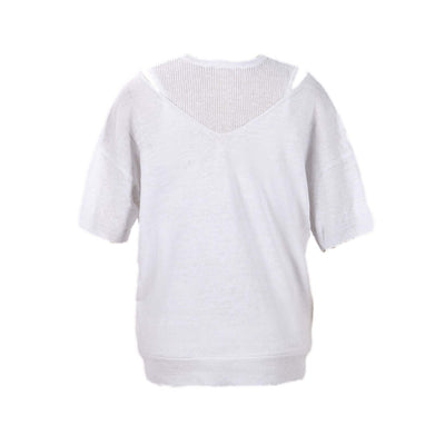 Twofer Sweater White