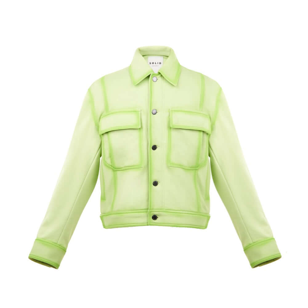 Men'S Jumper Neon Yellow