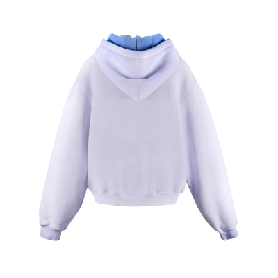 Essential Terry Hoodie Purple