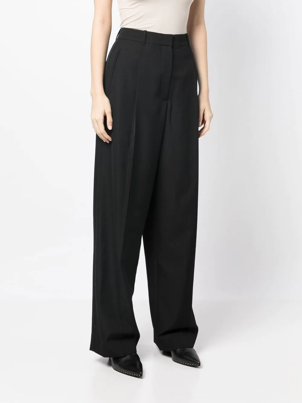 3.1-PhillipLim- Tailored-Full-Leg-Trouser-Black-3