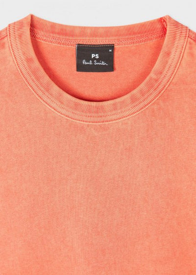 PS Paul Smith Mens Regular Fit Short Sleeve T-Shirt Zebra Pink 2