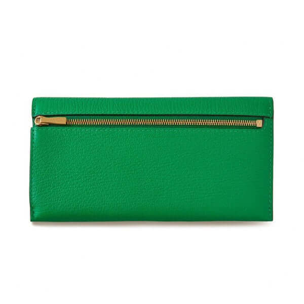 Sadie Wallet Goat Print Leather (Green)