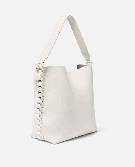 Tote Bag Embossed Grainy Mat & Tonal Chain
