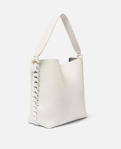 Tote Bag Embossed Grainy Mat & Tonal Chain
