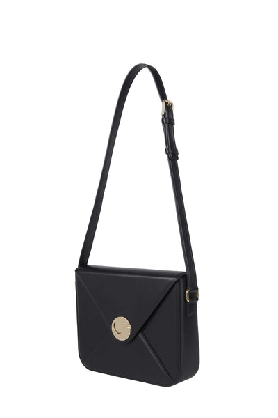 Leather Mailbox Crossbody Bag