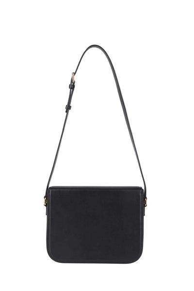 Leather Mailbox Crossbody Bag