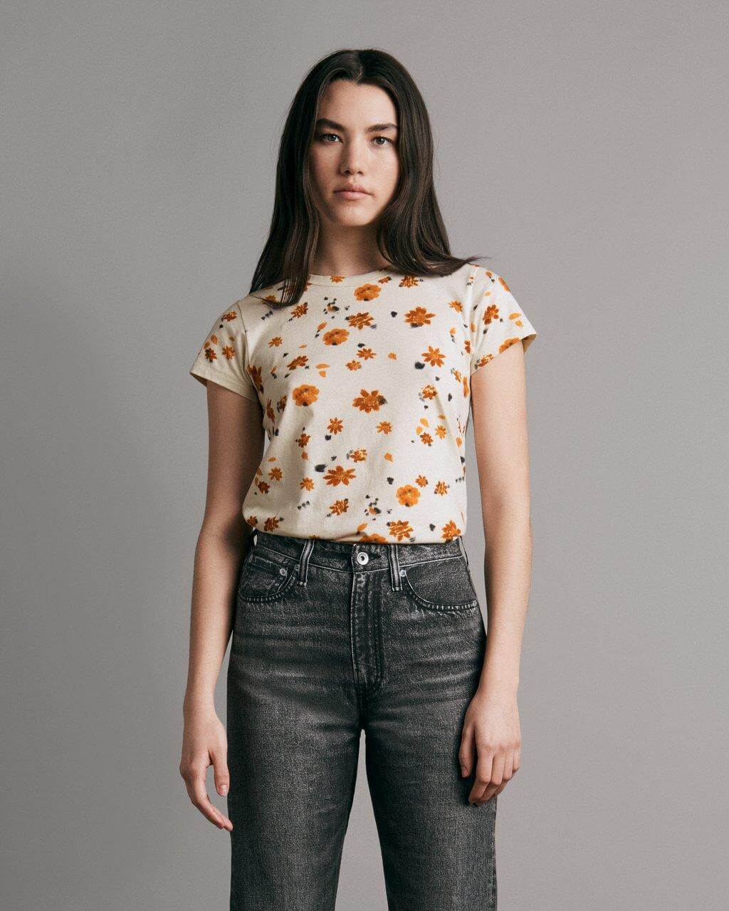 Dk All Over Floral Tee