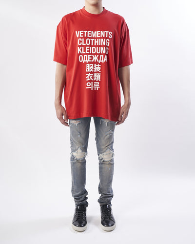 Vetements Translation T-Shirt