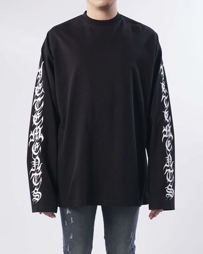 Gothic Logo Long Sleeve