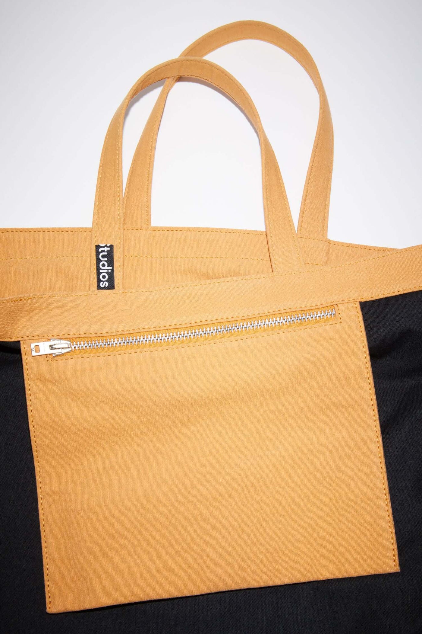 Composer Patch Tote Bag Dark Beige