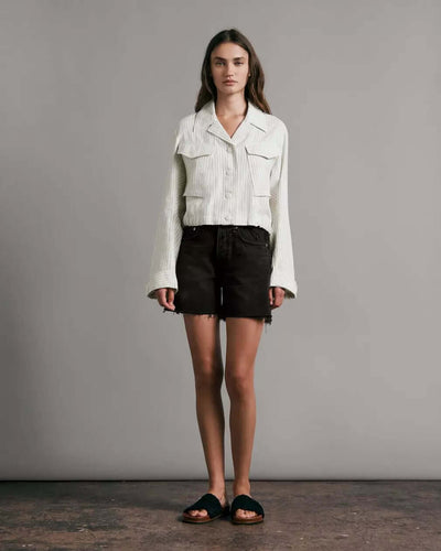 Piper Stripe Linen Jacket