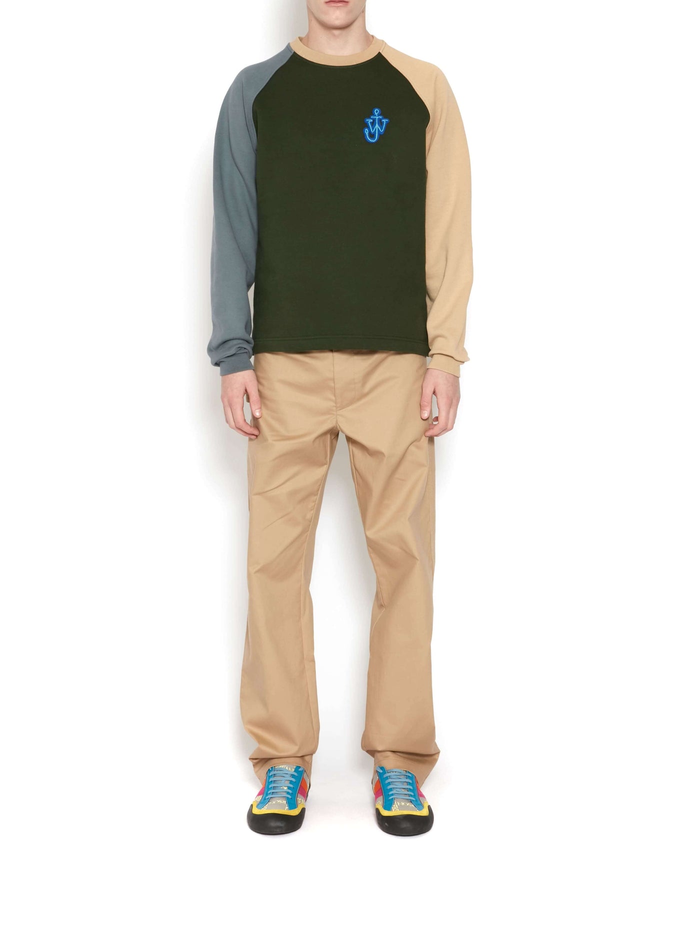 Raglan Colour Block Sweatshirt
