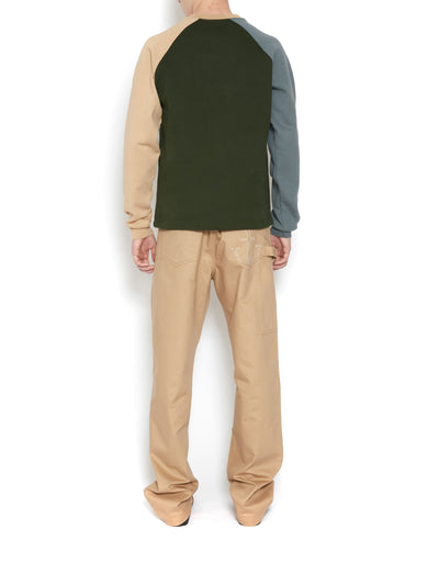 Raglan Colour Block Sweatshirt