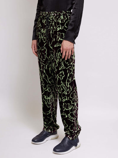 Low Crotch, Fitted Leg, Elastic Waist With Drawstring