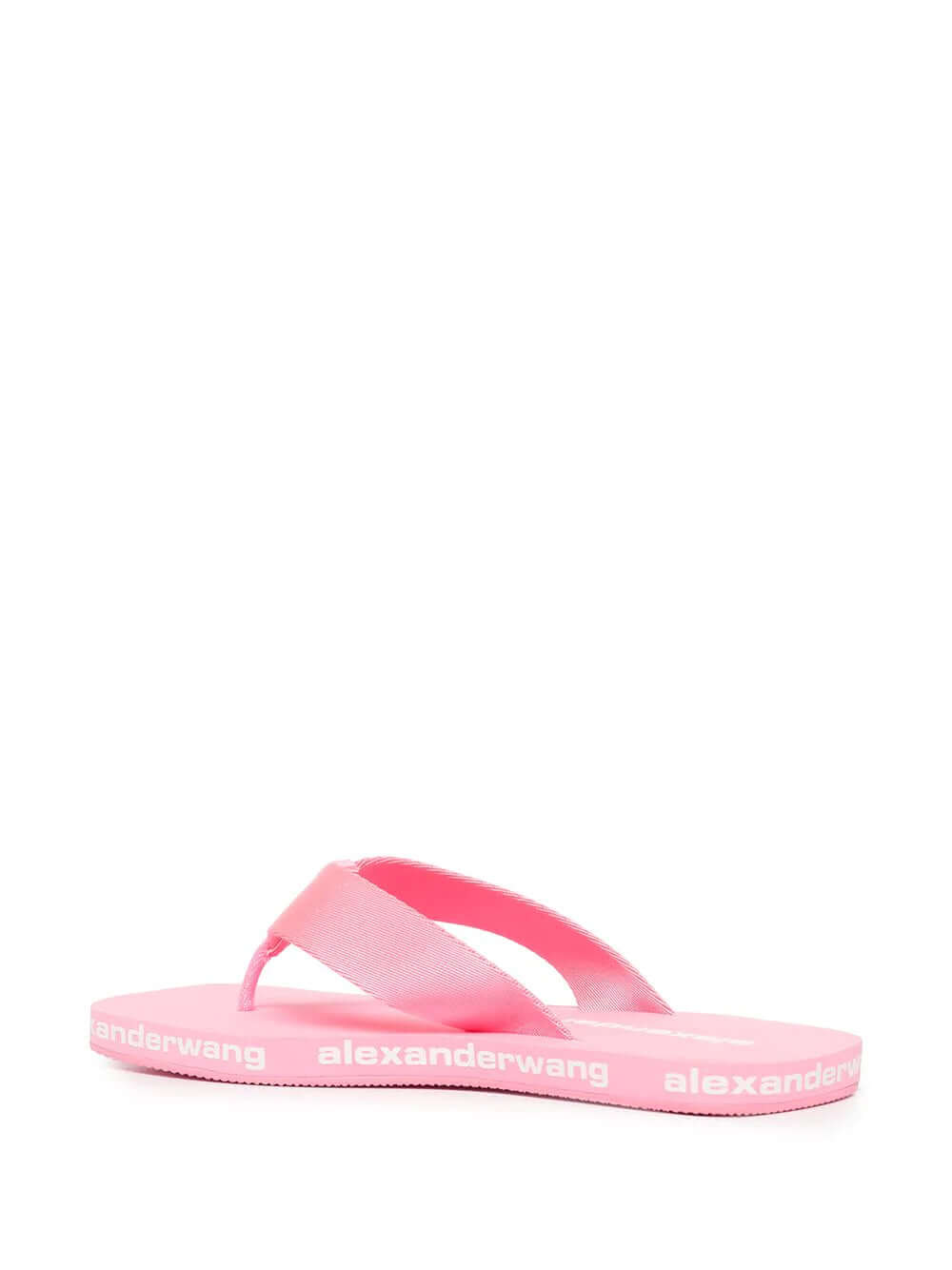 Logo Printed Flip Flops Pink