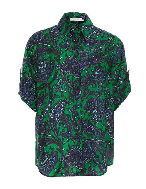 Tiggy Short Sleeve Shirt Green