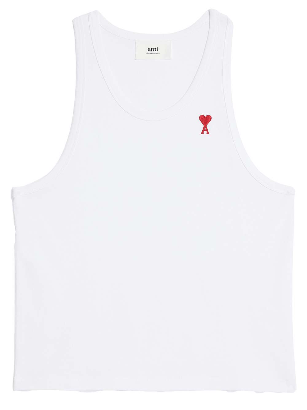 AMI-Ami-De-Coeur-Tanktop-White-3