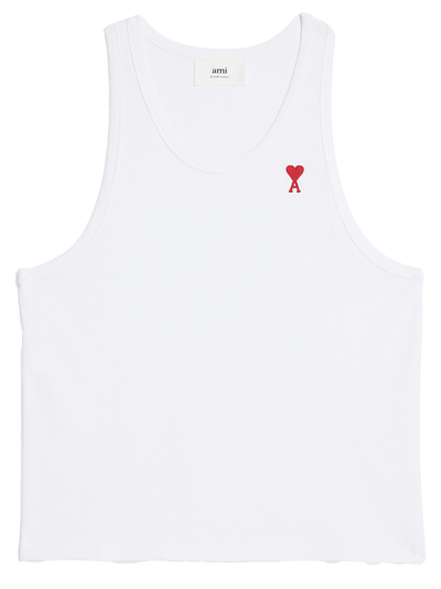 AMI-Ami-De-Coeur-Tanktop-White-3