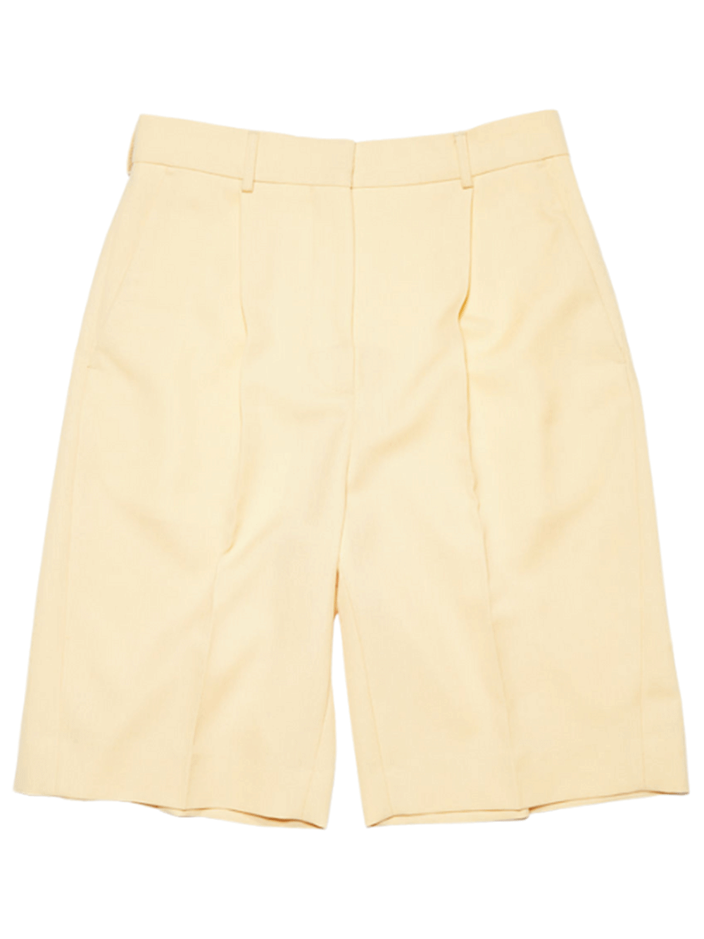 Acne-Studios-Shorts-Light-yellow-1
