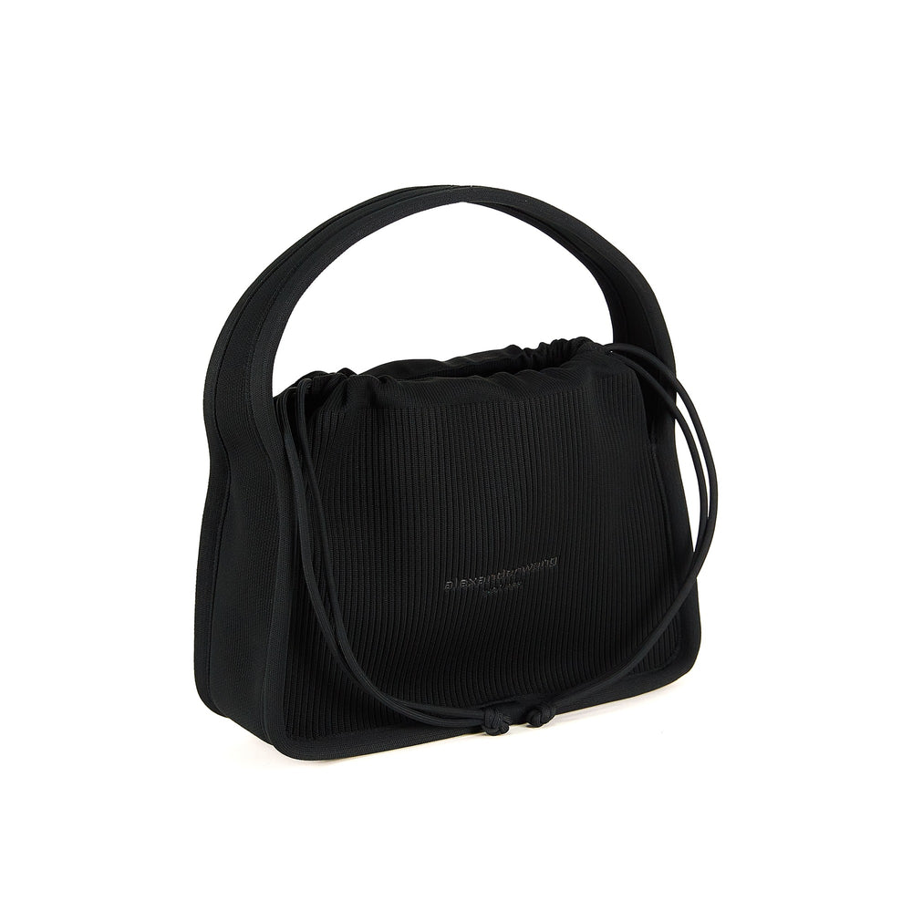 AlexanderWang-RyanSmallBaginRibKnit-Black-2
