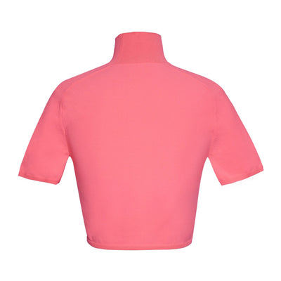 AlexanderWang-ShortSleeveTurtleNeckWithPrintedHighDensityLogo-Pink-2