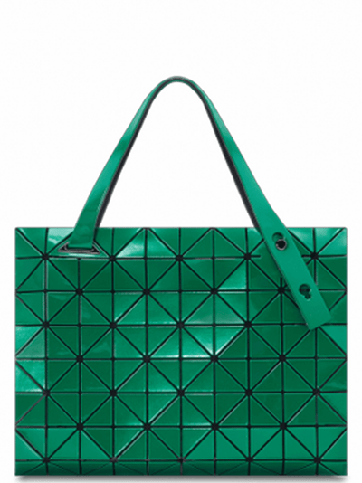 Bao-Bao-Issey-Miyake-Carton-Metallic-Handbag-Green-1