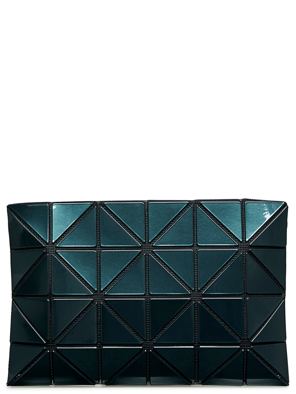 Bao-Bao-Issey-Miyake-Lucent-Metallic-Flat-Pouch-Green-1