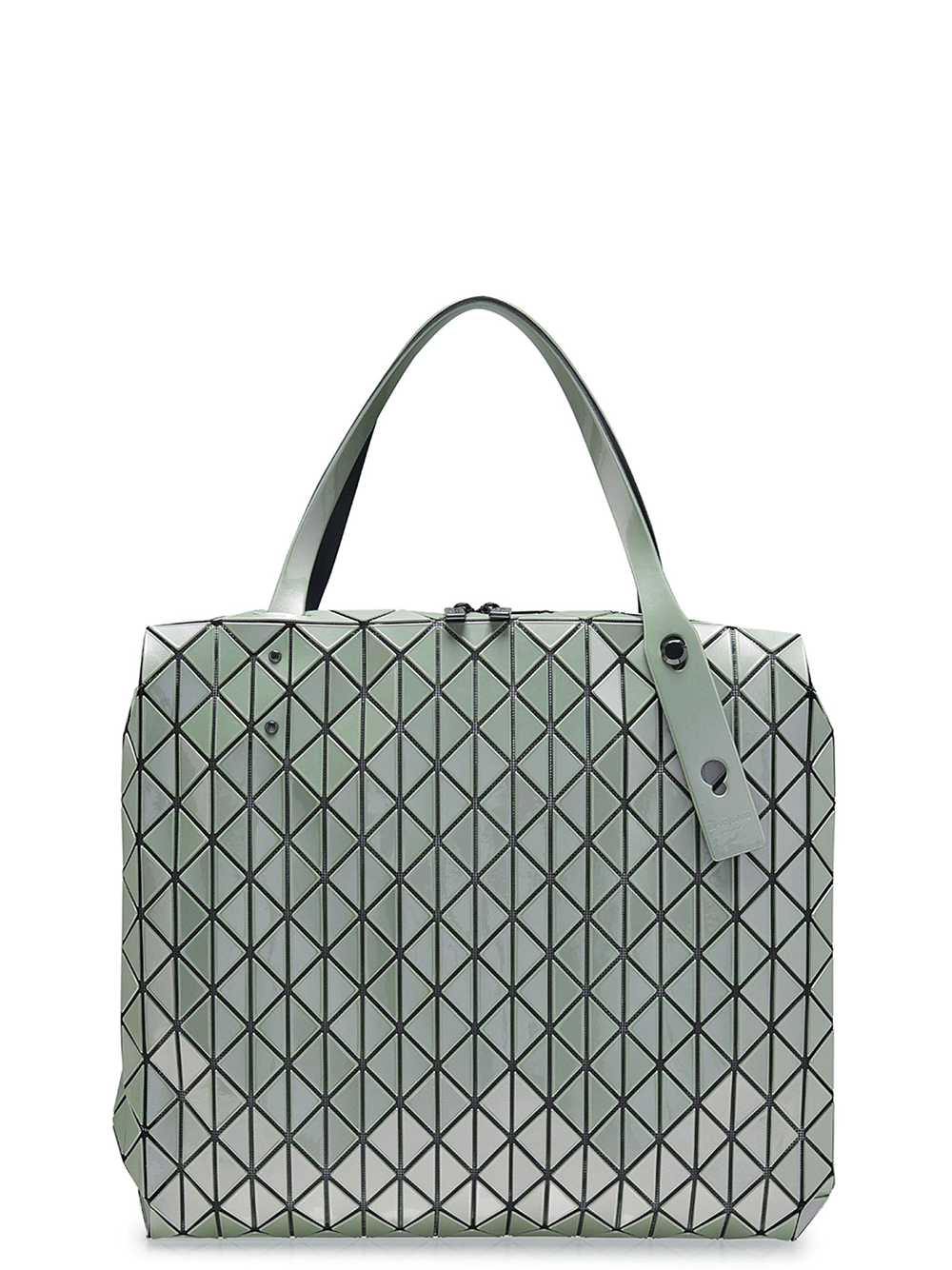 Bao-Bao-Issey-Miyake-Row-Metallic-Handbag-Green-1
