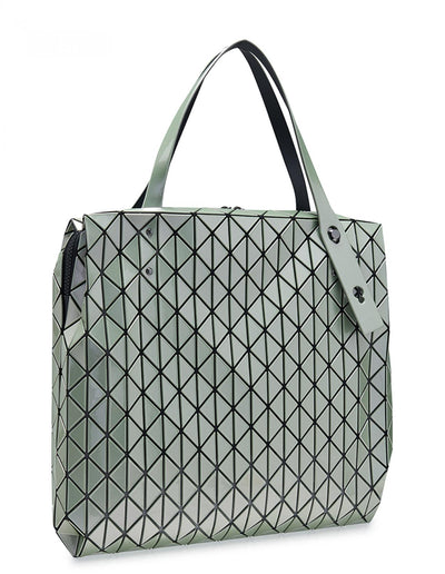 Bao-Bao-Issey-Miyake-Row-Metallic-Handbag-Green-2