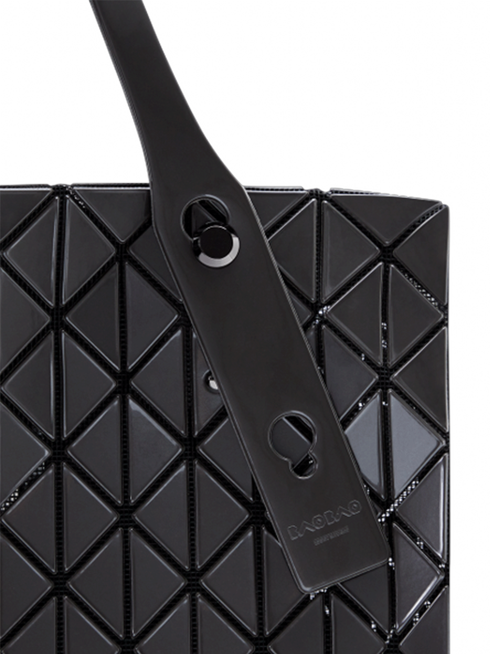 ROW METALLIC Tote Bag Gray