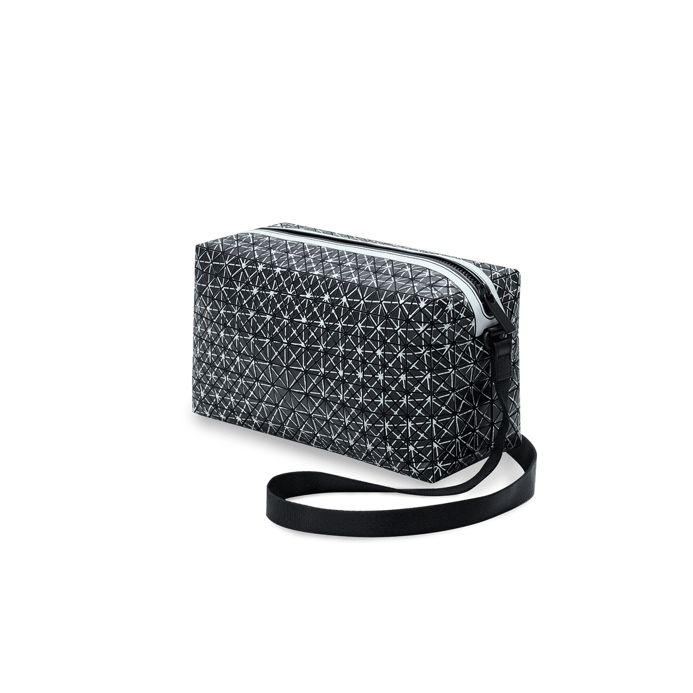 Bao-Bao-Issey-Miyake-Saddle-Bag-Shoulder-Bag-Black-2