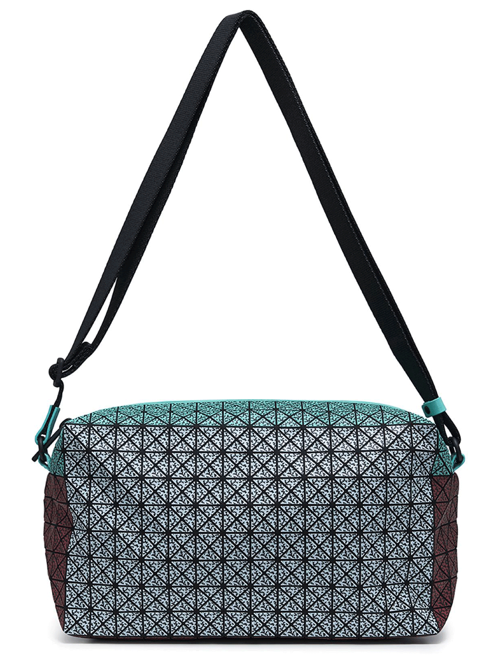 Bao-Bao-Issey-Miyake-Saddle-Bag-Shoulder-Bag-Green-1