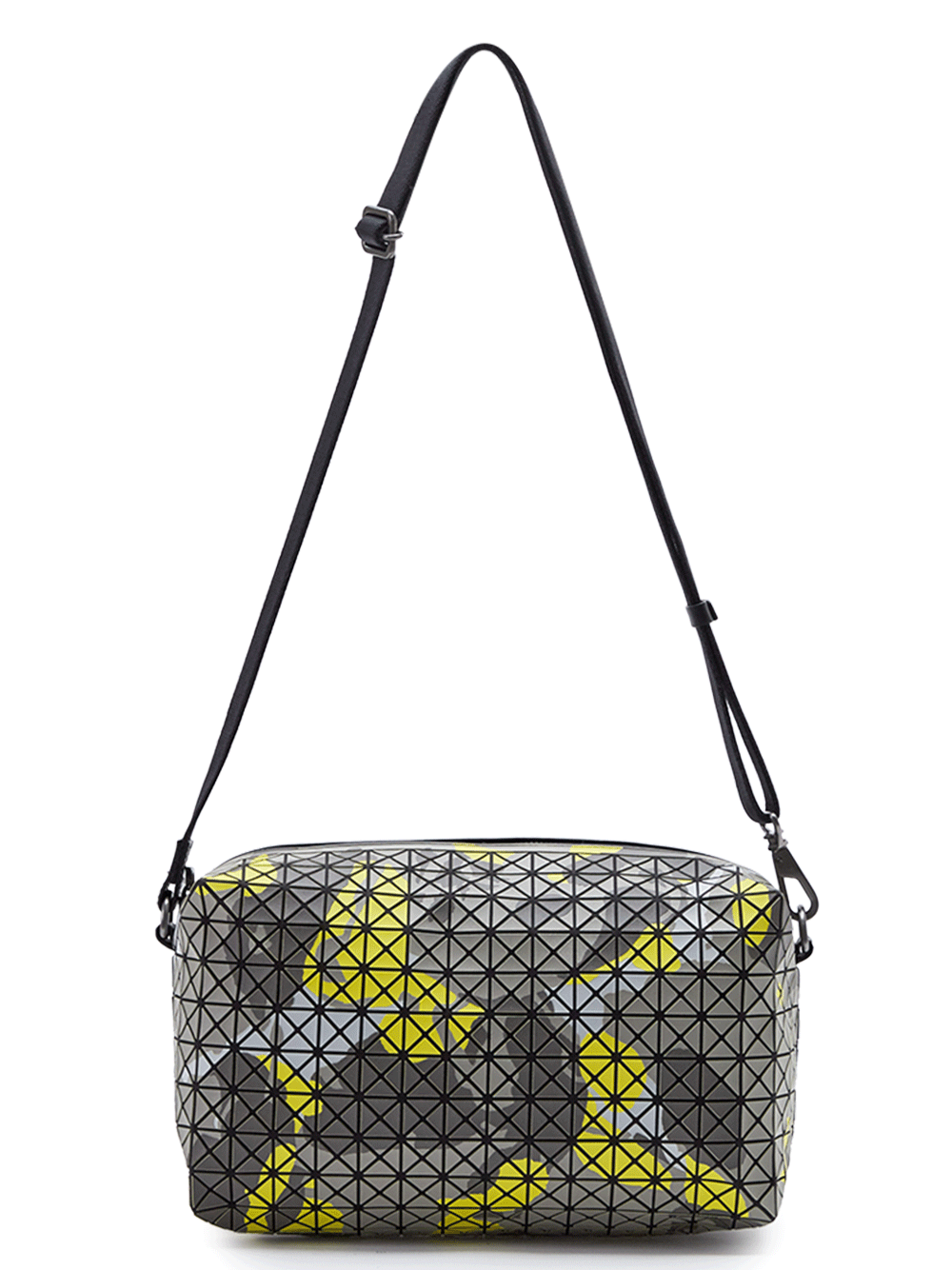     Bao-Bao-Issey-Miyake-Saddle-Bag-Shoulder-Bag-Yellow-1