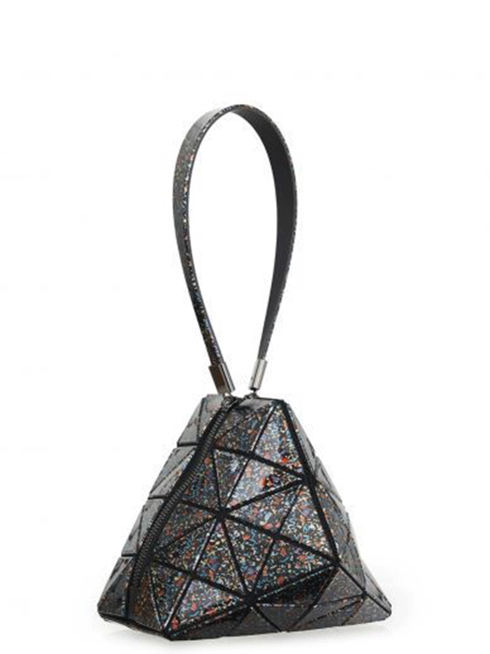 Bao-Bao-Issey-Miyake-Stone-Clutch-Bag-Black-1