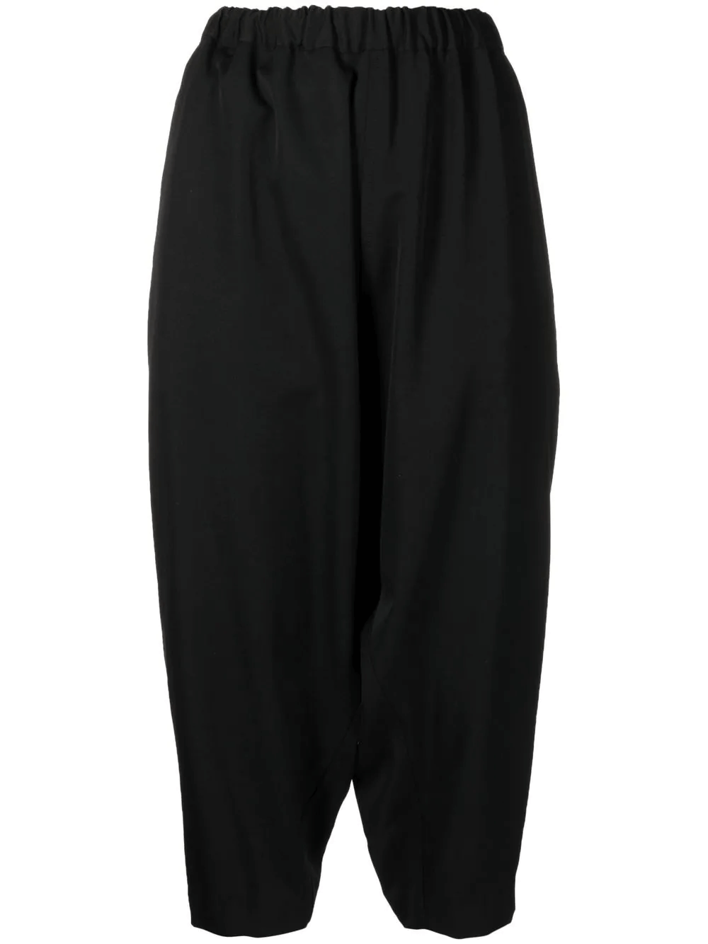 COMME-des-GARCONS-COMME-des-GARCONS-Cropped-Tapered-leg-Trousers-Black-1