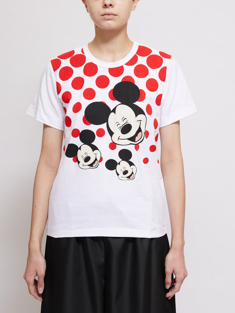 COMME-des-GARCONS-Girl-Disney-Mickey-Mouse-print-T-Shirt-White-1