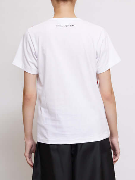 Disney Mickey Mouse Print T-Shirt (White)