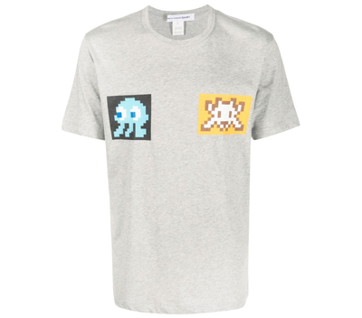 Comme-des-Garcons-CDG-Shirt-X-Invader-T-Shirt-Men-Grey-1