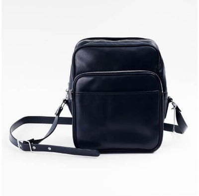 Comme-des-Garcons-Kitchu-Leather-Crossbody-Bag-Navy-1