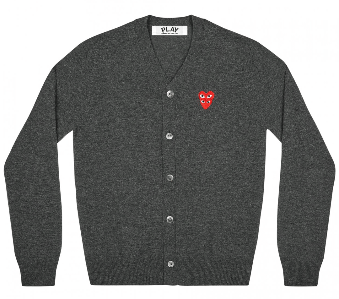 Comme-des-Garcons-Play-Comme-des-Garcons-Play-Double-Eye-Cardigan-Men-Grey-1