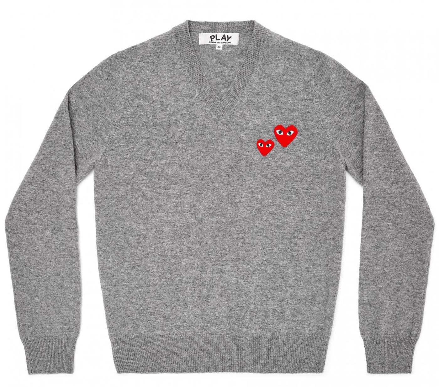 Comme-des-Garcons-Play-Comme-des-Garcons-Play-Duo-Heart-Sweater-Women-Grey-1