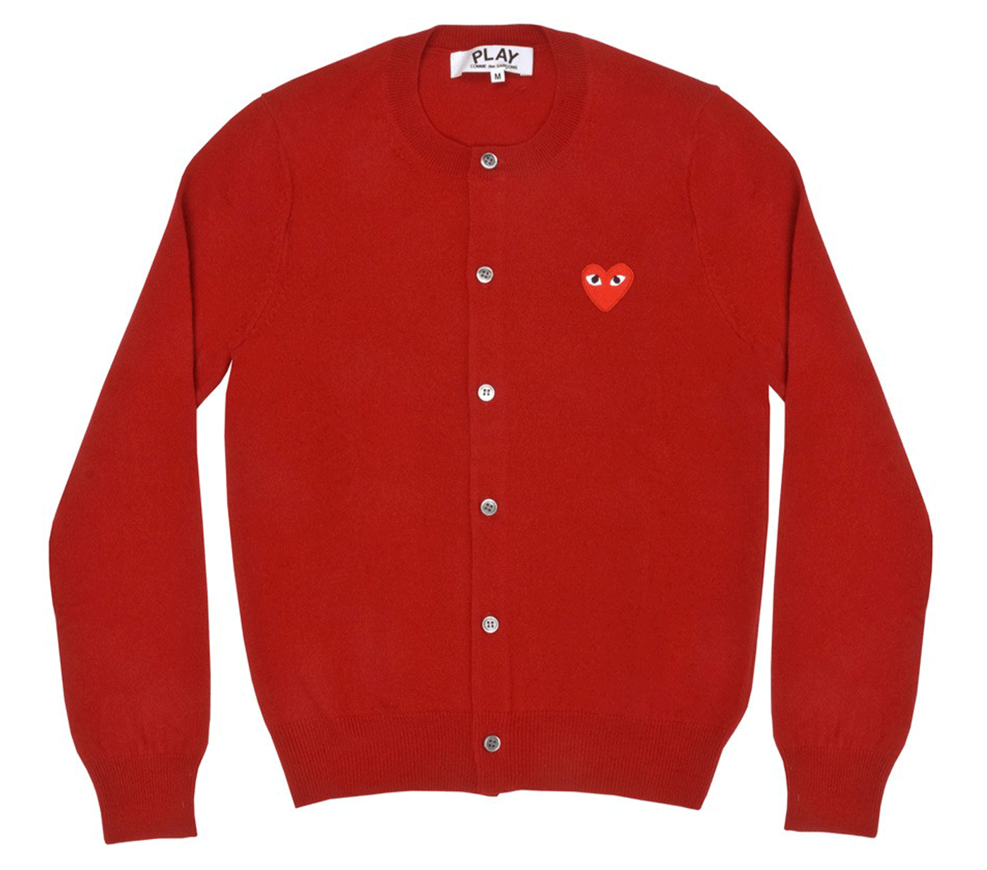 Comme-des-Garcons-Play-Comme-des-Garcons-Play-Red-Heart-Cardigan-Women-Red-1