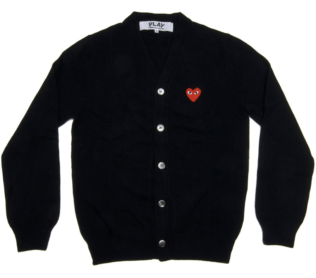 Comme-des-Garcons-Play-Comme-des-Garcons-PlayRed-Heart-Cardigan-Men-Black-1