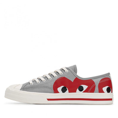   Comme-des-Garcons-Play-Converse-Jack-Purcell-Low-Top-Sneakers-Red-2