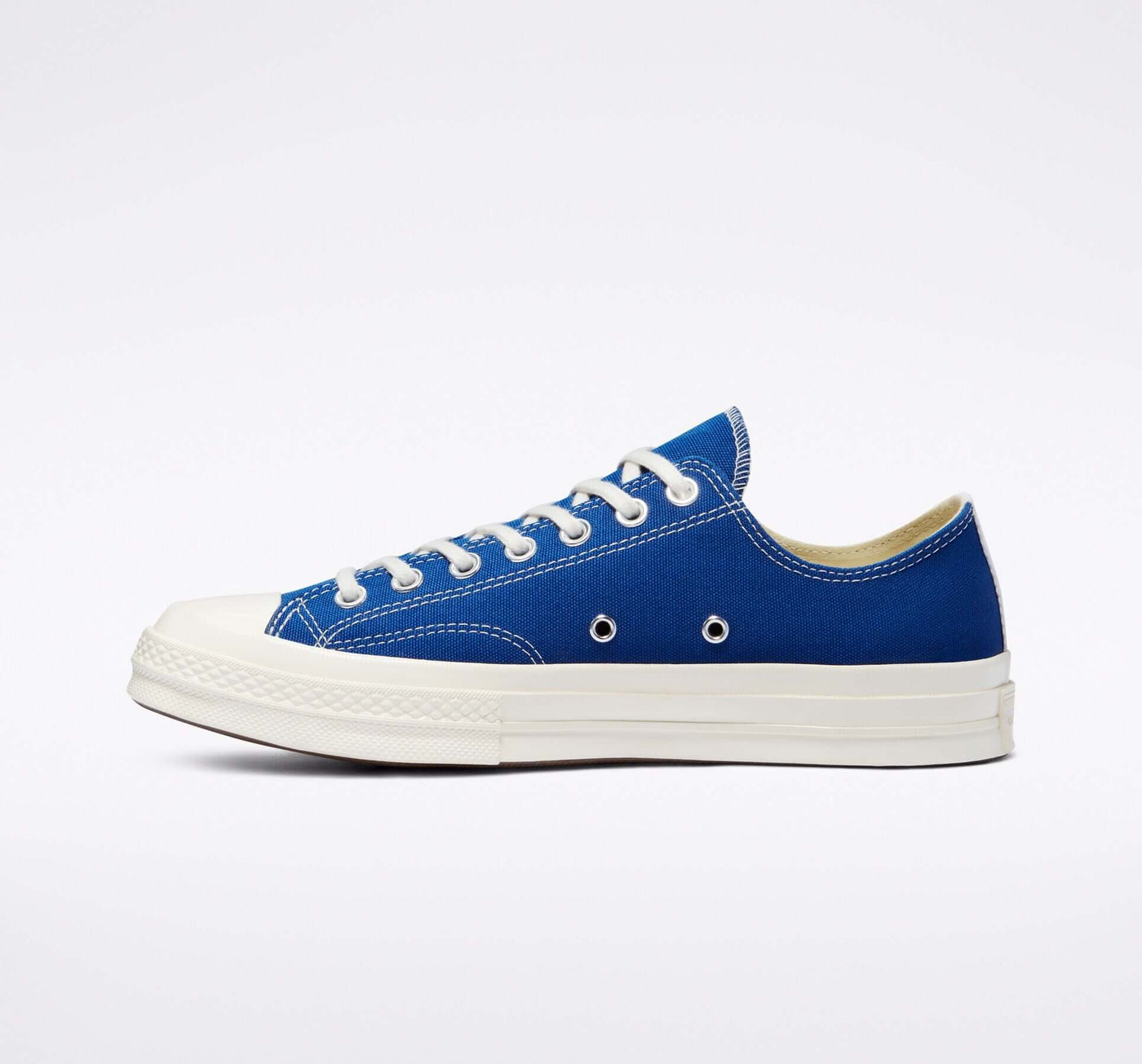 Comme-des-Garcons-Play-Converse-Low-Top-Sneakers-Blue-3