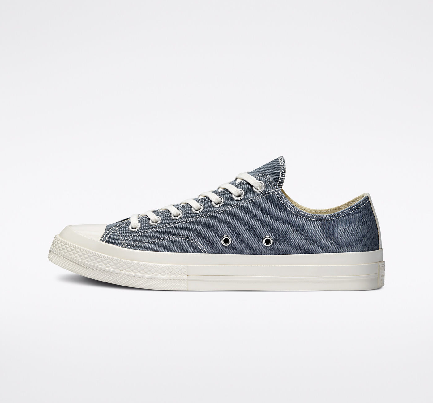Comme-des-Garcons-Play-Converse-Low-Top-Sneakers-Grey-3