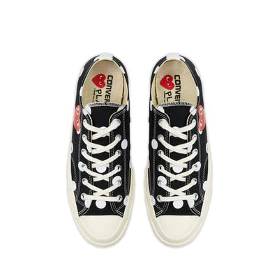    Comme-des-Garcons-Play-Converse-Polka-Dot-Low-Top-Sneakers-Black-2