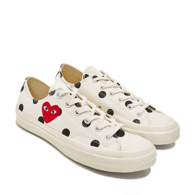 Comme-des-Garcons-Play-Converse-Polka-Dot-Low-Top-Sneakers-Off-White-2
